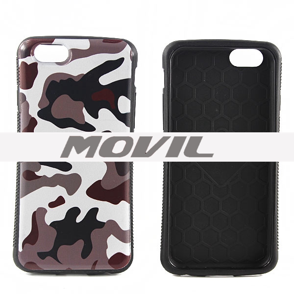 NP-2348 Colorido tpu funda para Apple iPhone 6-4